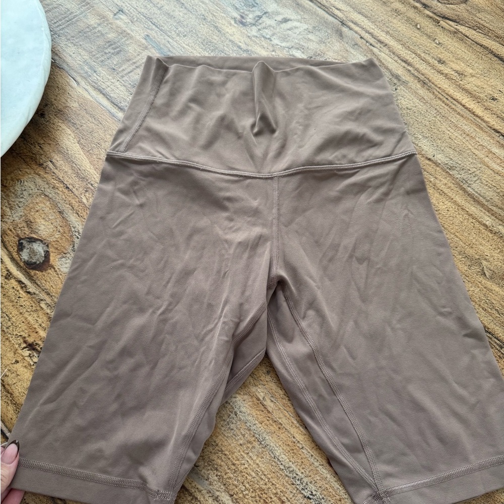 Lululemon Brown biker shorts - Picture 3 of 5